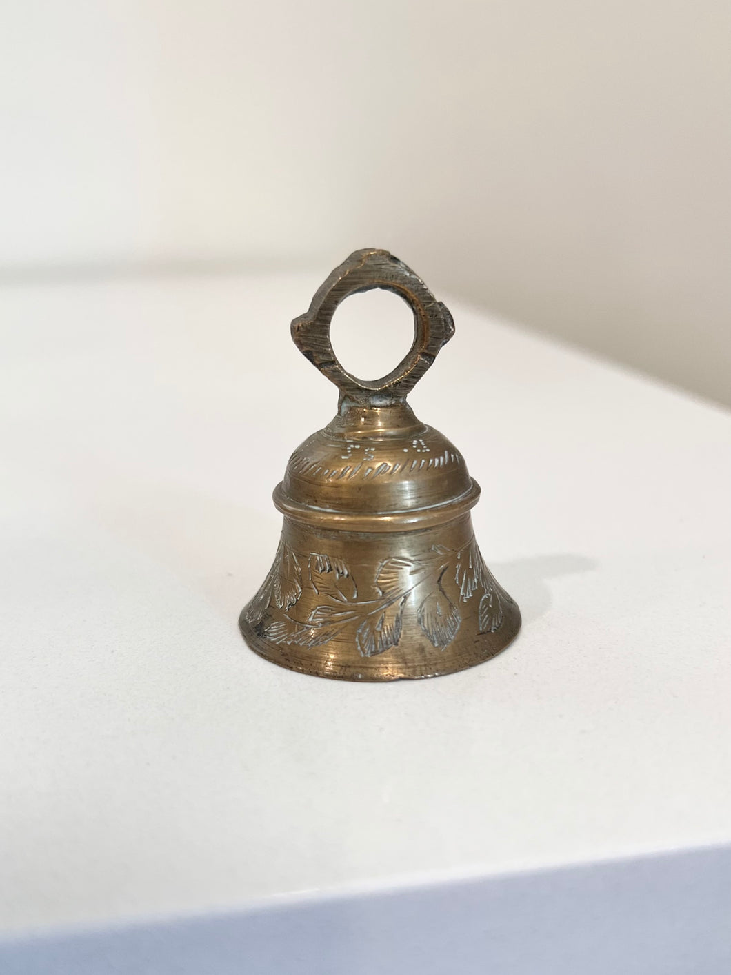 Mini etched brass bell