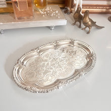 Load image into Gallery viewer, Silver plated tray - Made in England

