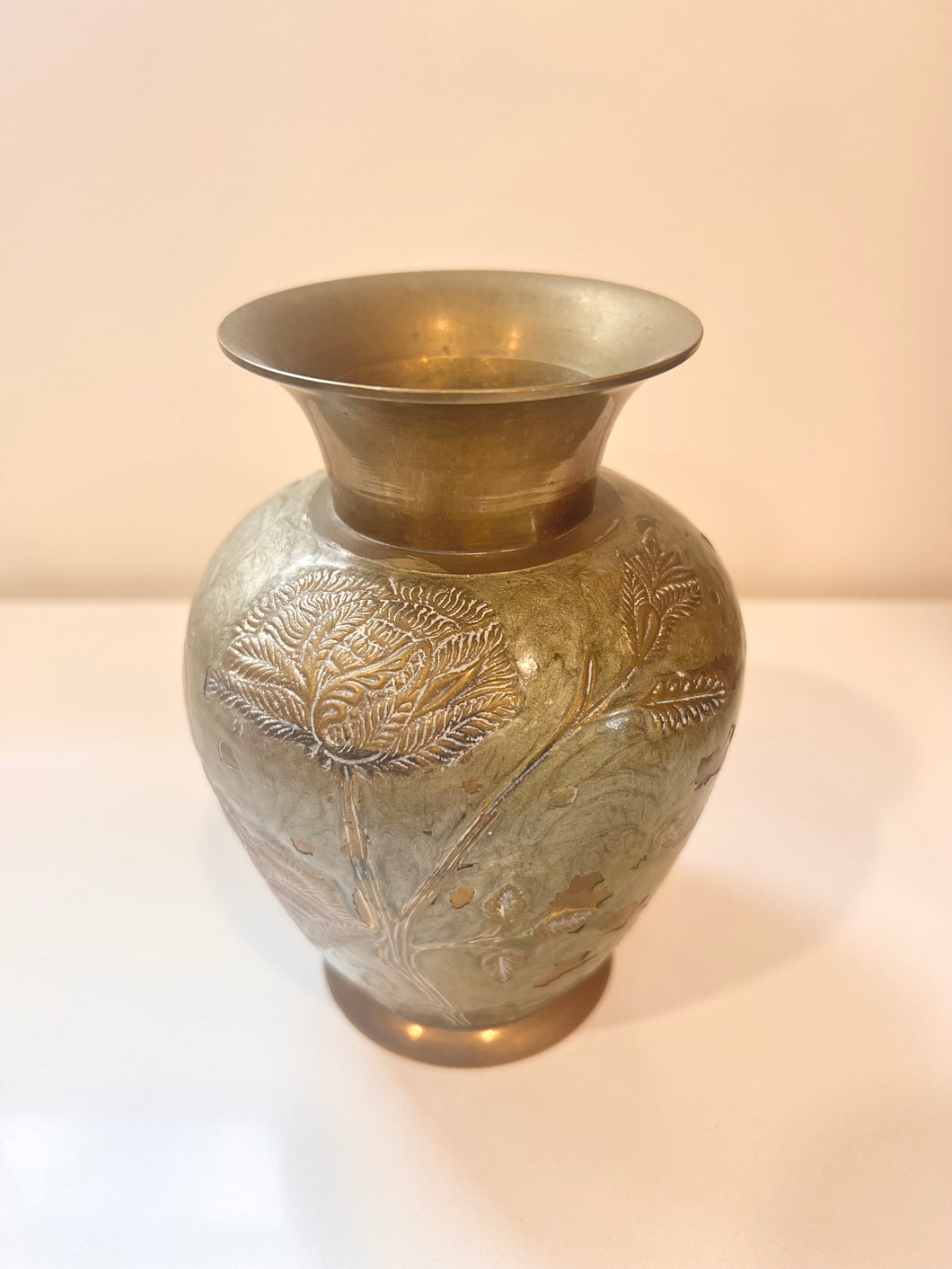 Brass Painted Vase