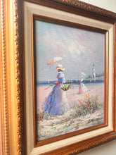 Load image into Gallery viewer, Vintage J. Miller Oil Painting
