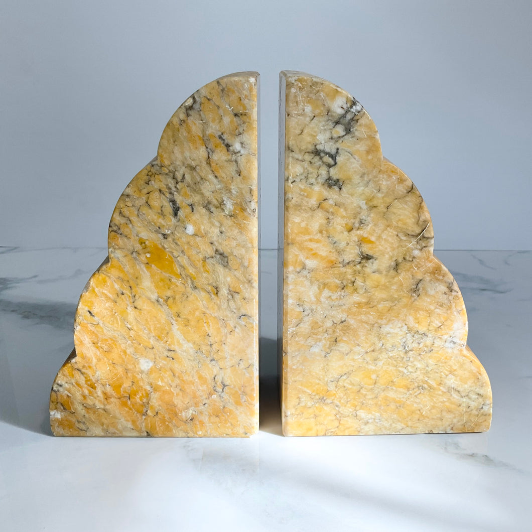 Clementine -  Stone Bookends