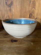 Load image into Gallery viewer, Sandy Blues- Small Serving Bowl
