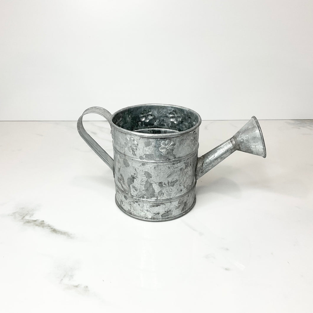 Silver Daisy - Mini Watering Can