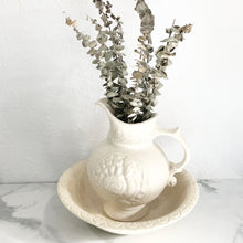 Load image into Gallery viewer, Vanilla Bean - Vintage McCoy Speckled Pitcher and Bowl
